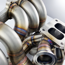 PHR S45 T4 Twin Scroll Billet Collector Turbo Manifold Dual 44mm Wastegates Toyota Supra MK4 2JZ-GTE