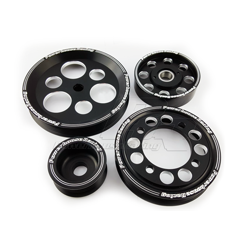 PHR 4 Piece Billet Aluminum Pulley Set for 2JZ