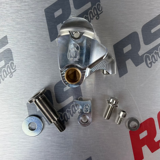 RSG 4002 RS Garage Timing Belt Tensioner Bracket Kit - Now comes with OEM washer and OEM Timing idler Bolt