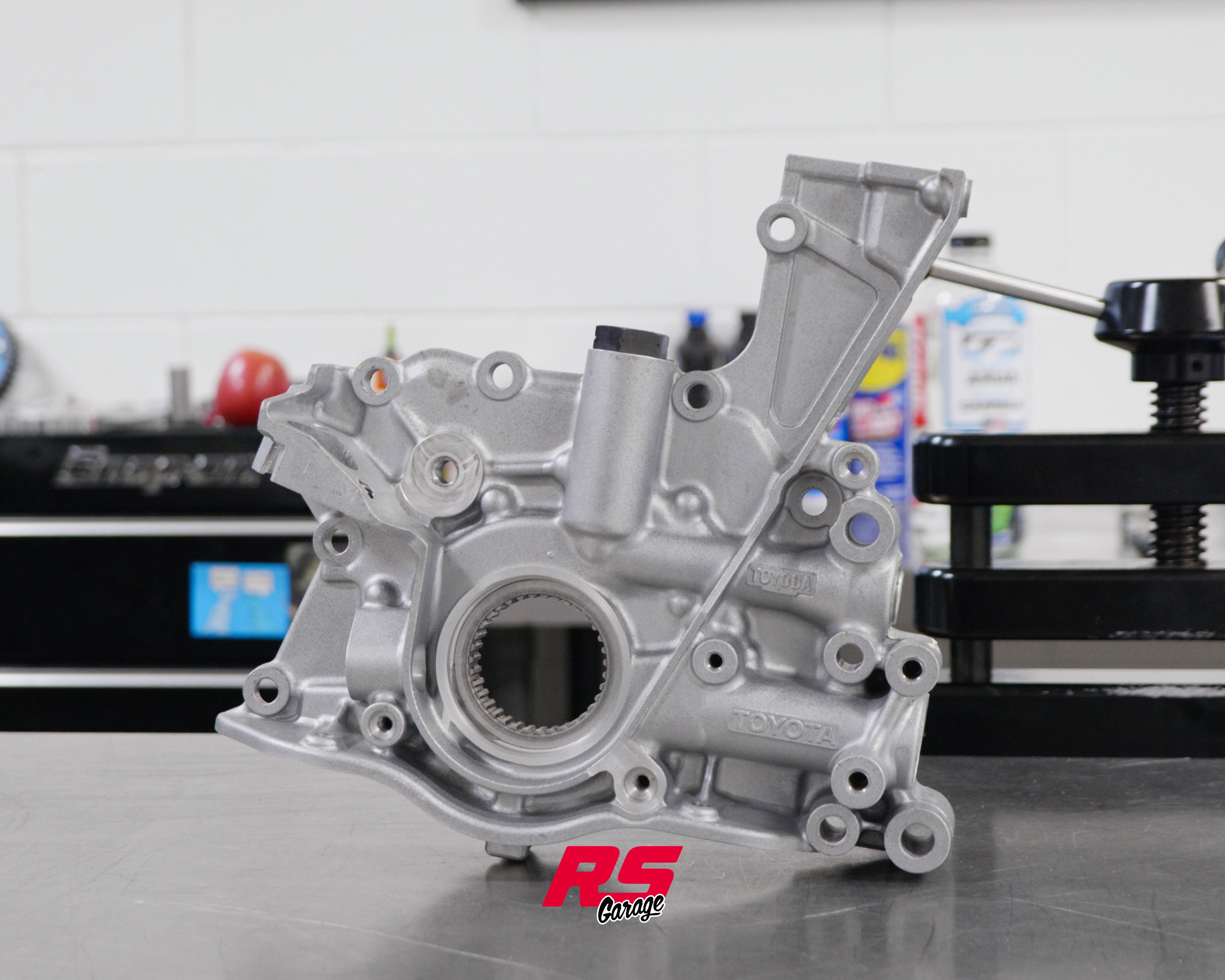 RS Garage Toyota 2JZ GTE Prepped Oil Pump 15100-46052