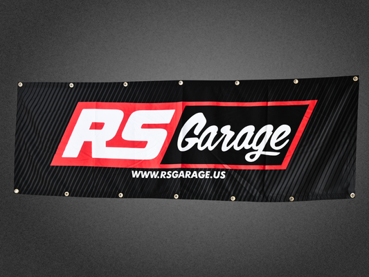 RS Garage Shop Garage Logo Banner