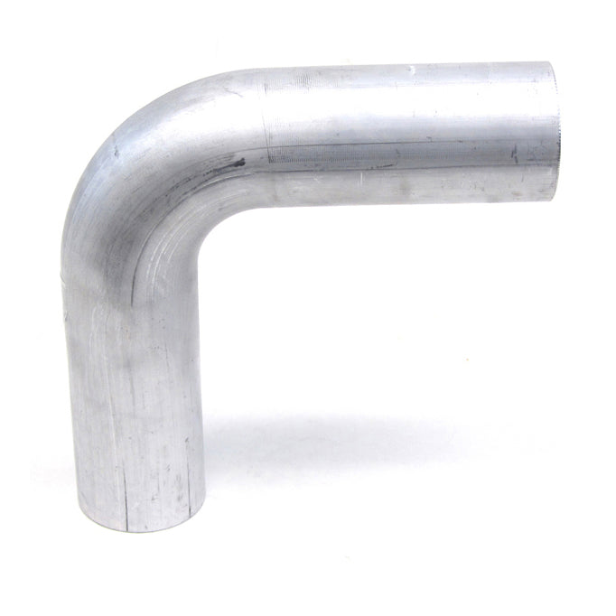 AT90-312-CLR-5 HPS 3.12" (80MM) OD 6" 90.0 Degree 6061 Aluminum Mill Finish 90 Degree Aluminum Tube