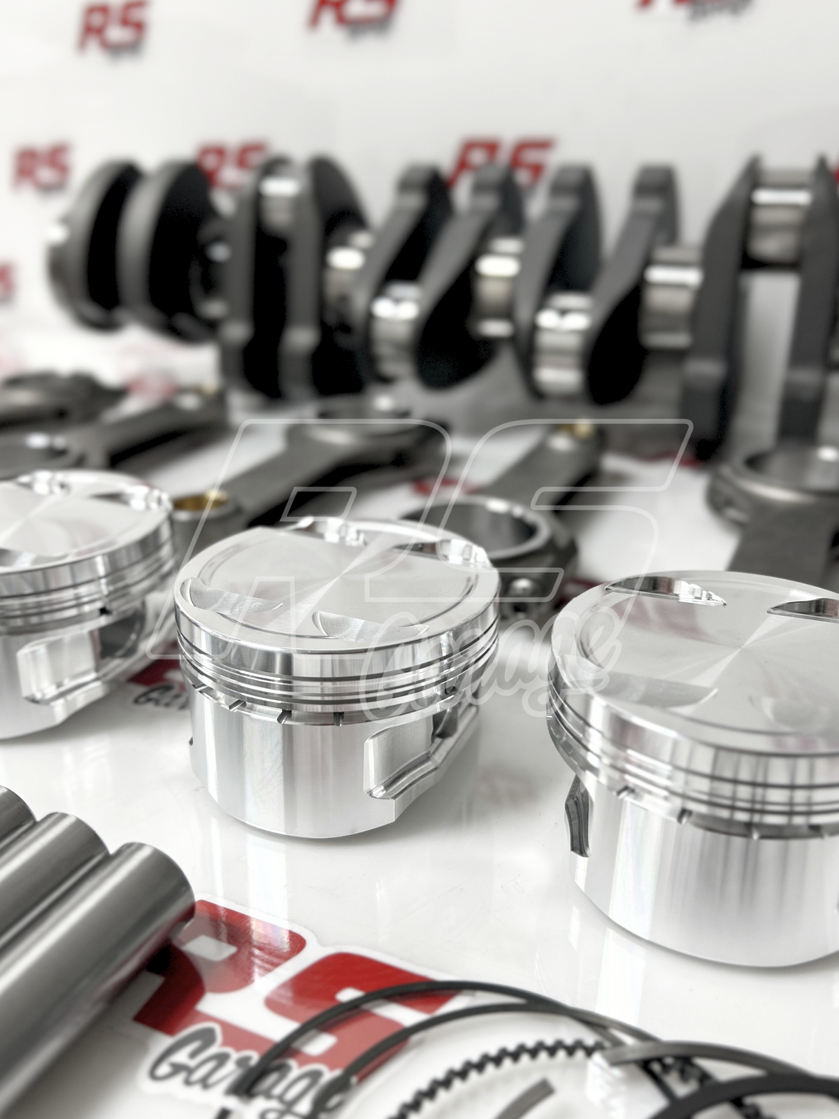 BC0307 - Toyota 2JZGTE/GE Stroker Kit - 86mm Stroke/ProH625+ Connecting Rods/Custom Pistons
