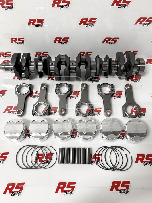 Toyota 2JZGTE/GE Stroker Kit - 86mm LW Stroke/ProH625+ Connecting Rods/Custom Pistons