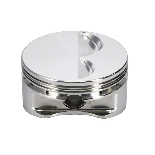 590660-8 Manley Chevy Small Block Platinum Series Flat Top Piston Set - 1.250 CD/FT 4.060