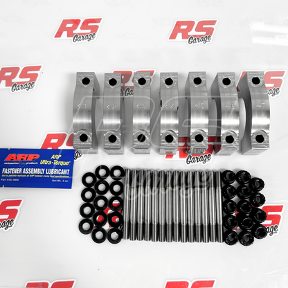 RS Garage Main Caps and ARP CA625 Main Stud Kit
