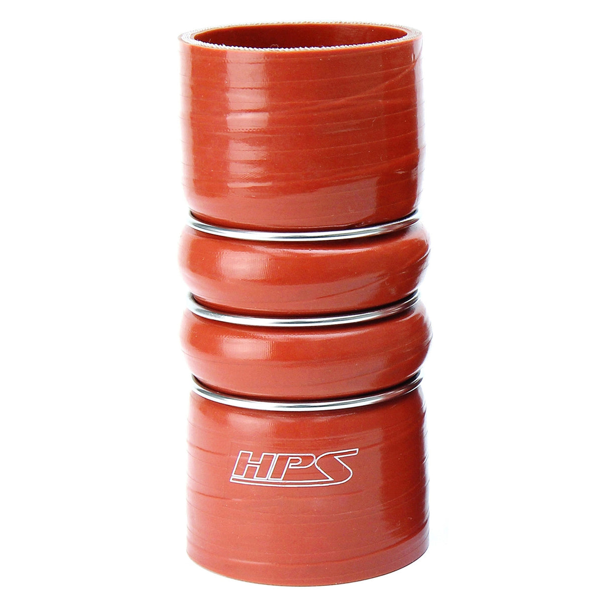 P8-CAC-600-L10-HOT HPS 6" (152MM) ID 10" Long 8-PLY Aramid Orange Silicone Cac Hose Hot Side