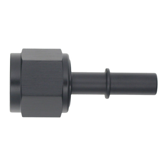6-02-0135-B DeatschWerks 10AN Female Flare Swivel to 3/8in Male EFI Quick Disconnect - Anodized Matte Black