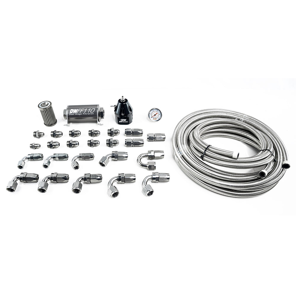 6-605 DeatschWerks 11-19 Ford Mustang X2 Series -10AN CPE Plumbing Kit