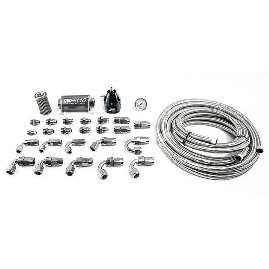 6-605 DeatschWerks 11-19 Ford Mustang X2 Series -10AN CPE Plumbing Kit