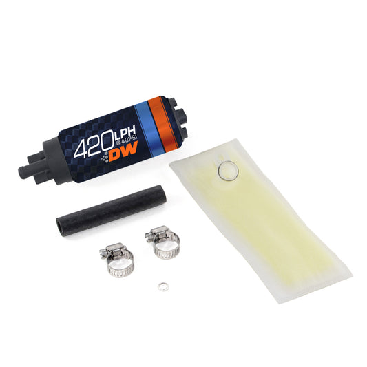 9-421-0846 DeatschWerks DW420 420ph In-Tank Fuel Pump w/ 9-0846 Install 94-01 Acura Integra 92-00 Honda Civic