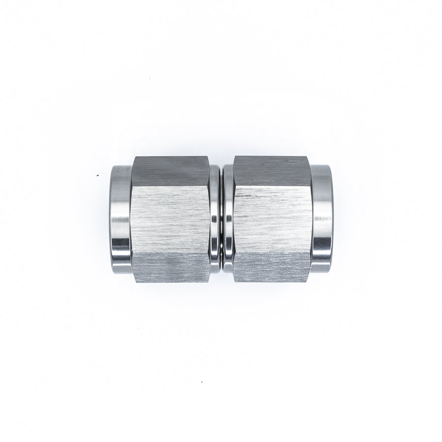 06-02-0210 DeatschWerks 8AN Female Flare To 8AN Flare Female Swivel - Anodized Titanium
