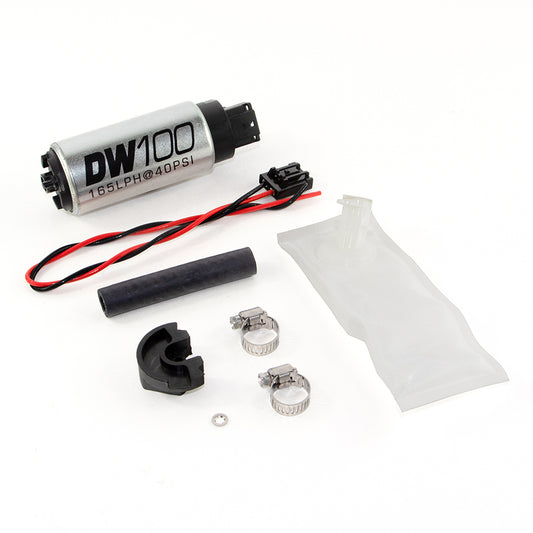 9-101-1024 DeatschWerks DW100 165lph In-Tank Fuel Pump Kit 94-02 Nissan 240sx Silvia S14 S15 KA24DE SR20DET