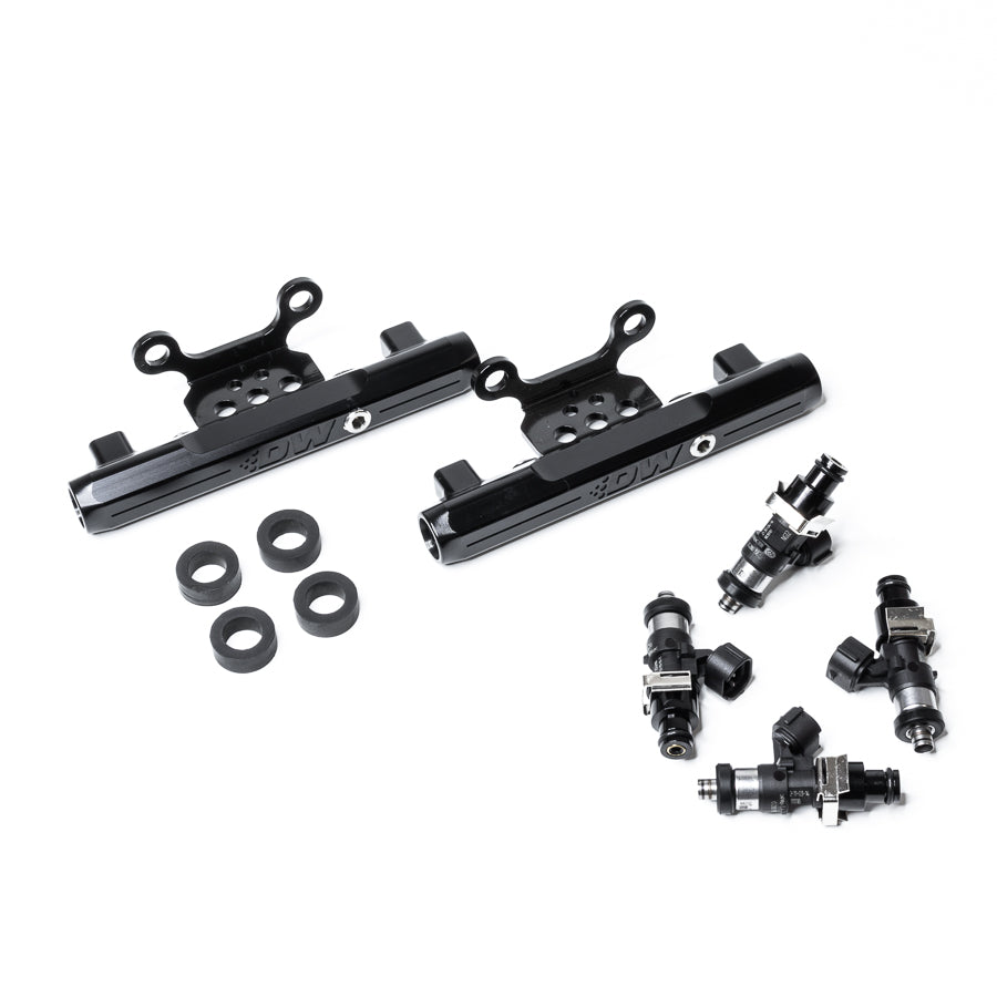 6-101-2200 DeatschWerks Top Feed Fuel Rail Kit with 2200cc Fuel Injectors STI 04-06 EJ257 Legacy GT 05-06 EJ255