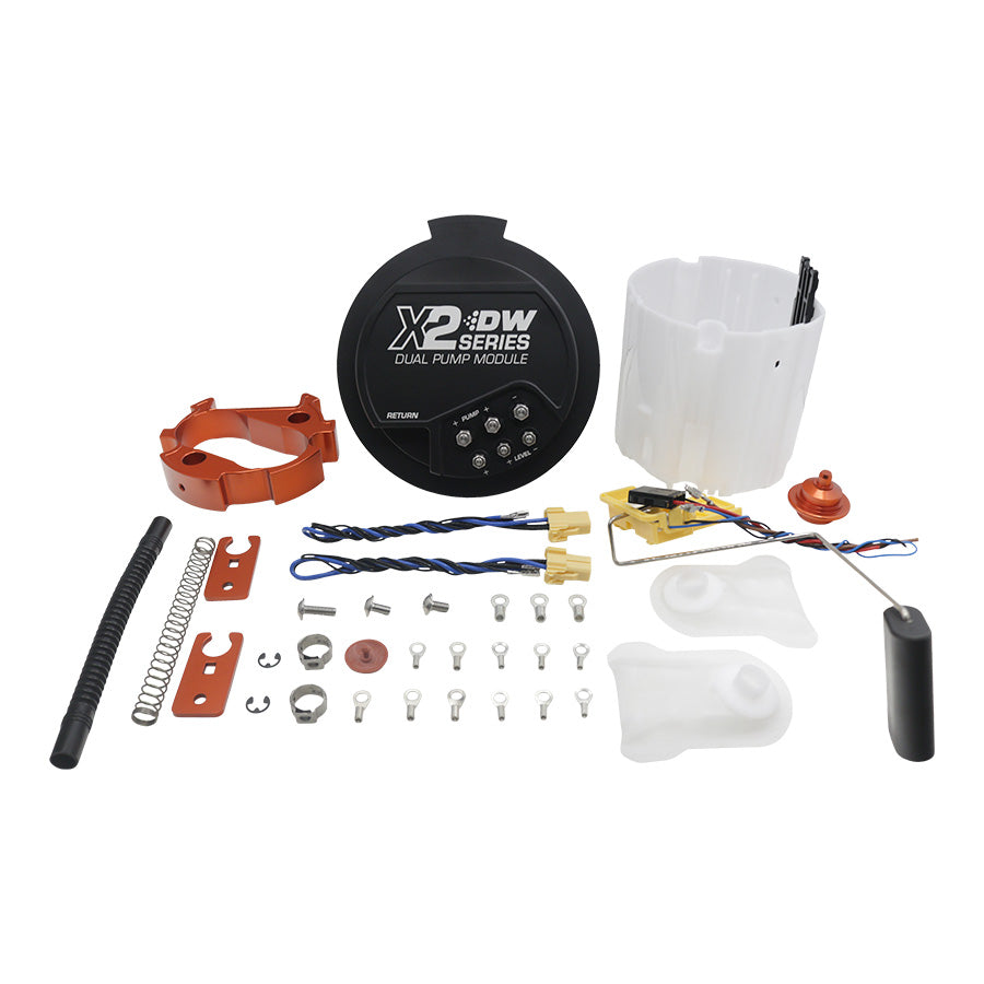 9-000-7060 DeatschWerks 2006+ Hemi / 08-21 Challenger / 06-19 Charger X2 Series Fuel Pump Module w/o Pumps