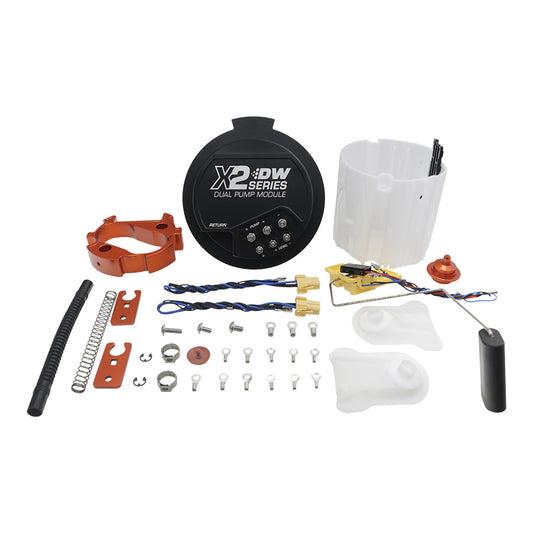 9-000-7060 DeatschWerks 2006+ Hemi / 08-21 Challenger / 06-19 Charger X2 Series Fuel Pump Module w/o Pumps