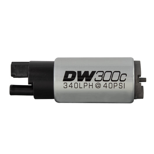 9-307 DeatschWerks DW300C series 340lph Compact In-Tank Fuel Pump without Mounting Clips