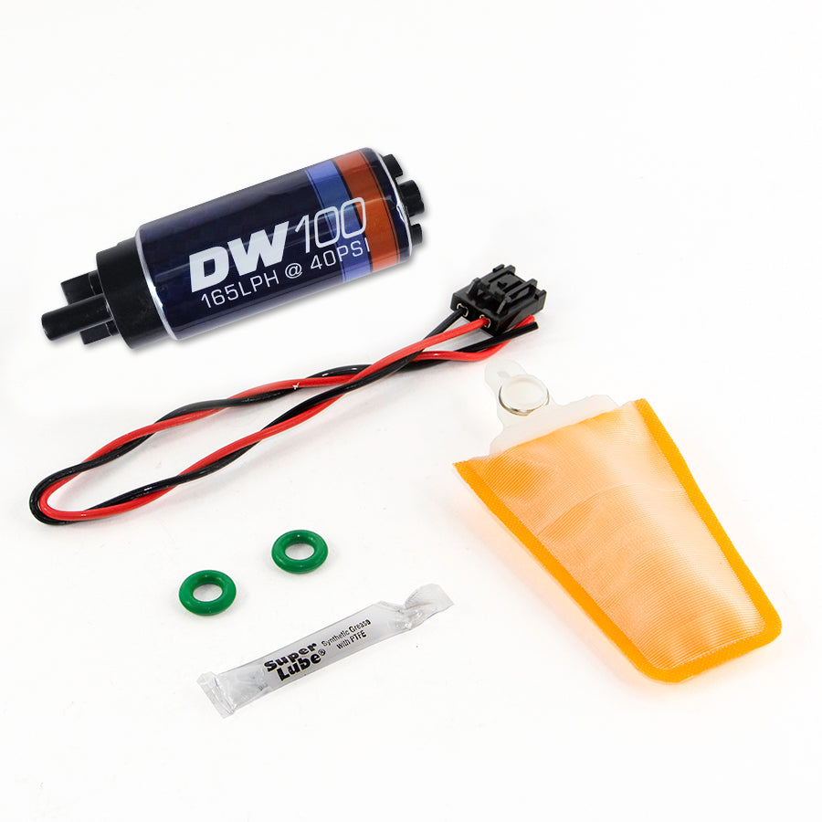 9-101S-1006 DeatschWerks DW100 165lph In-Tank Fuel Pump w/ 9-1006 Install Kit 2005-2010 Scion tC 2AZ-FE
