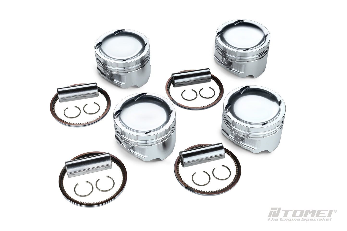 TA202A-MT01AP Tomei CP Forged Pistons SET Mitsubishi EVO 4 5 6 7 8 9 4G63T 94MM Stroker 86MM +1.0MM -19.6CC 8.7:1