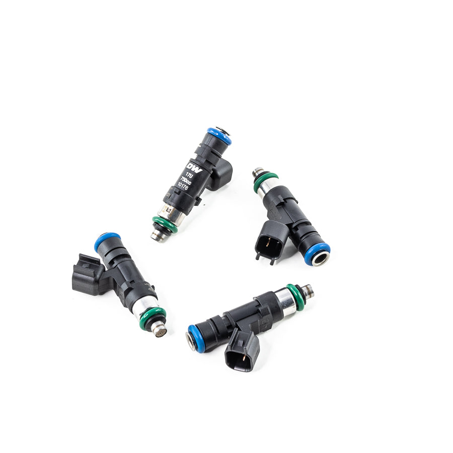 17U-08-0750-4 DeatschWerks Set of 4 750cc Fuel Injectors For Civic Si 02-11 RSX K20 K24 S2000 06-09 F22