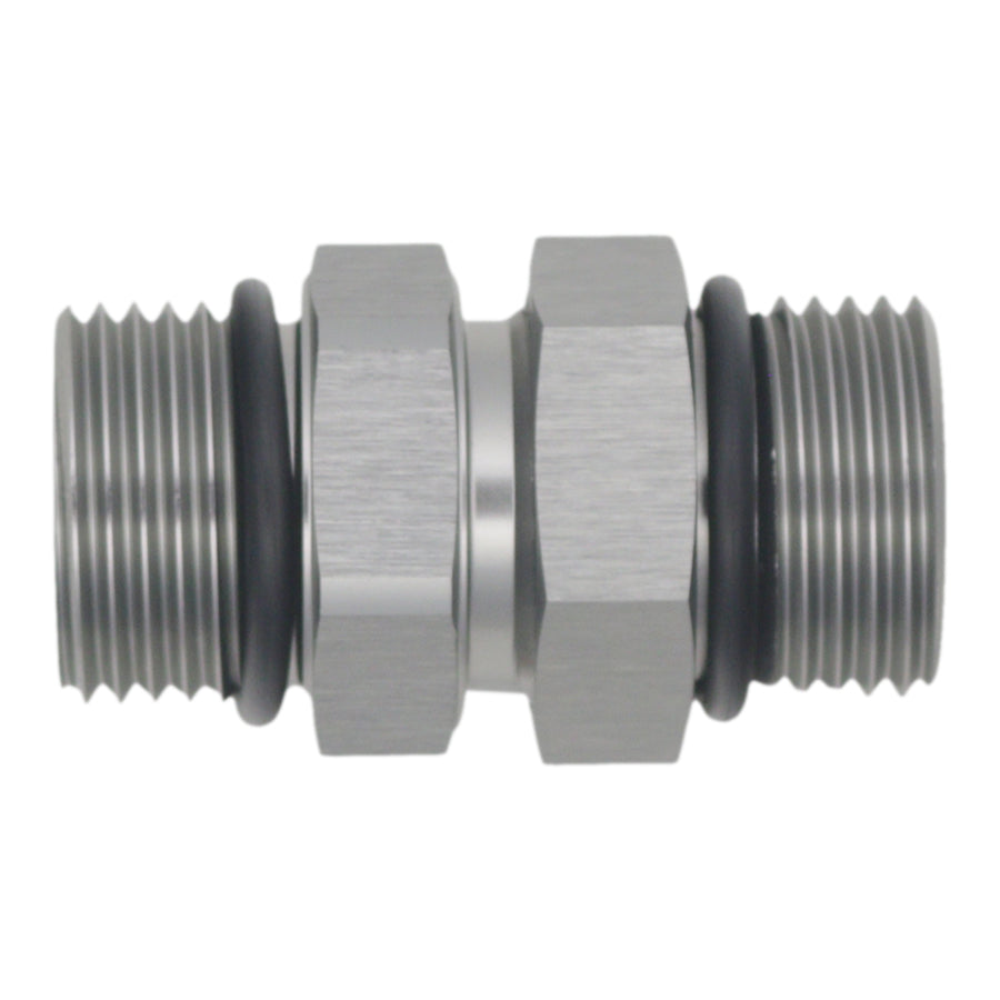 06-02-0421 DeatschWerks 10AN ORB Male to 10AN ORB Male Swivel Adapter - Anodized DW Titanium