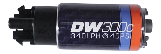 9-309 DeatschWerks DW300C 340lph Compact In-Tank Fuel Pump w/ Mounting Clips Without Install Kit 9-309