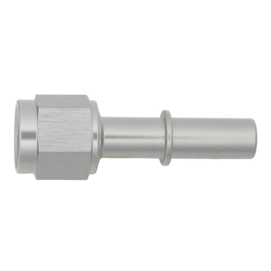 06-02-0131 DeatschWerks 6AN Female Flare Swivel to 3/8in Male EFI Quick Disconnect - Anodized DW Titanium