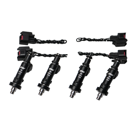 18U-04-0550-4 DeatschWerks Bosch EV14 550cc Fuel Injectors Set of 4 Civic 1992-2000 Integra 90-01 B/D/H OBD I II