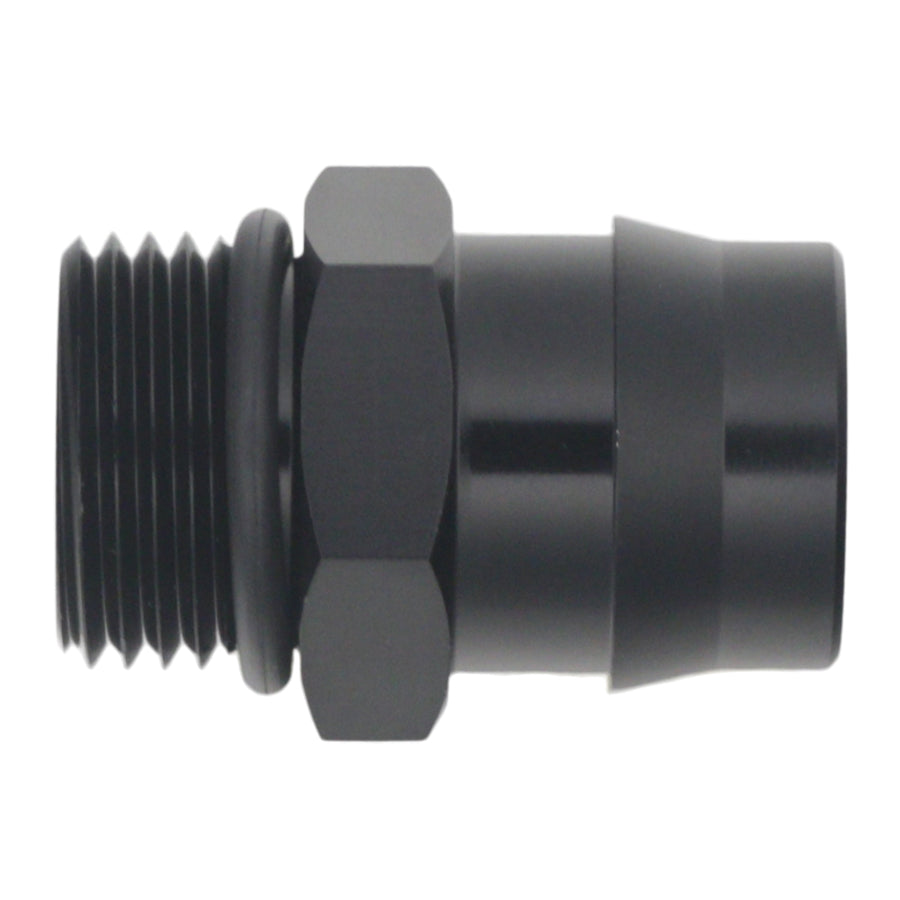 6-02-0139-B DeatschWerks 8AN ORB to Can-Am Maverick X3 OE Quick Connect Adapter - Anodized Matte Black