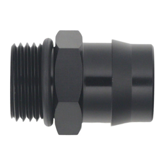 6-02-0139-B DeatschWerks 8AN ORB to Can-Am Maverick X3 OE Quick Connect Adapter - Anodized Matte Black