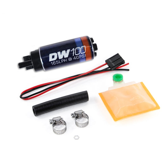 9-101-1000 DeatschWerks DW100 165lph In-Tank Fuel Pump w/ 9-1000 Universal Install Kit 9-101-1000