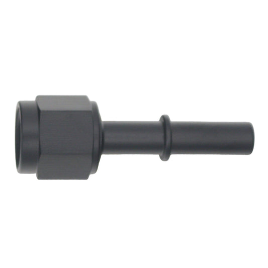 6-02-0130-B DeatschWerks 6AN Female Flare Swivel to 5/16in Male EFI Quick Disconnect - Anodized Matte Black