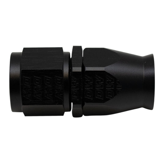6-02-0858-B DeatschWerks 10AN Female Swivel Straight Hose End PTFE (Incl 1 Olive Insert) - Anodized Matte Black