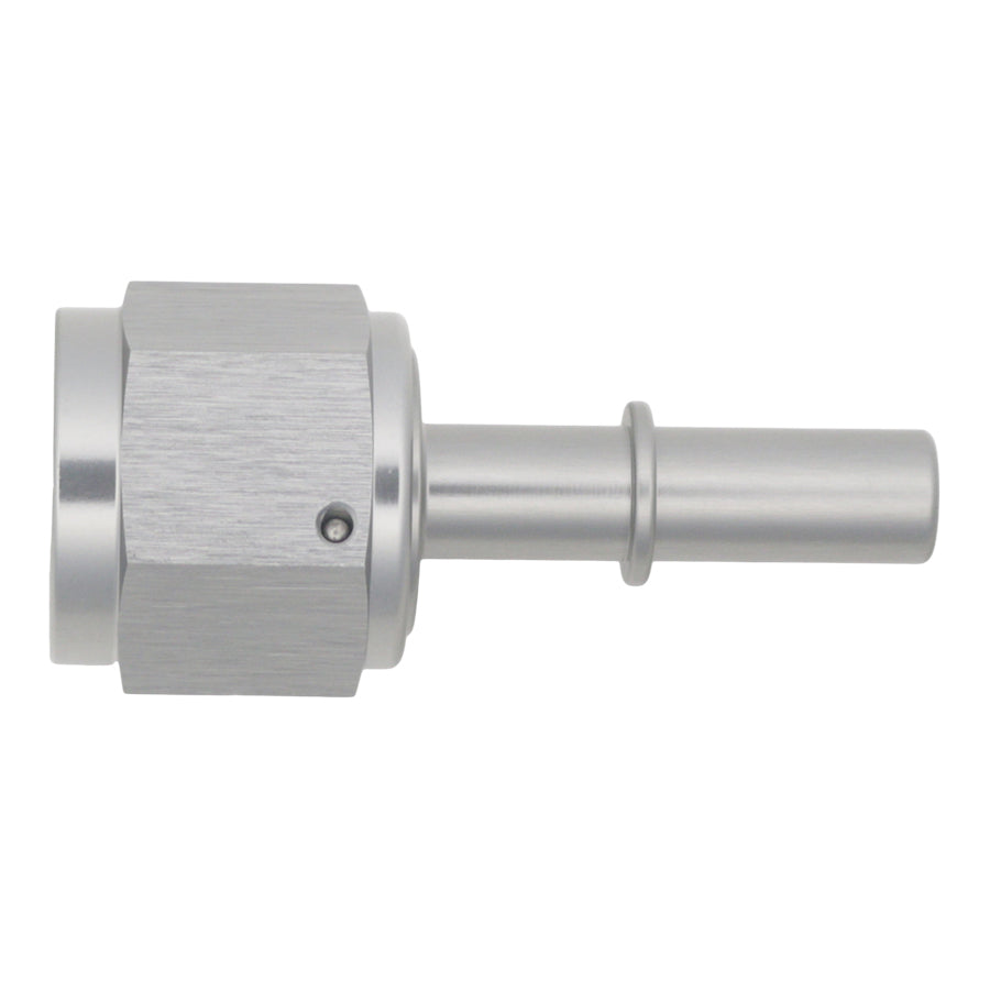 06-02-0135 DeatschWerks 10AN Female Flare Swivel to 3/8in Male EFI Quick Disconnect - Anodized DW Titanium