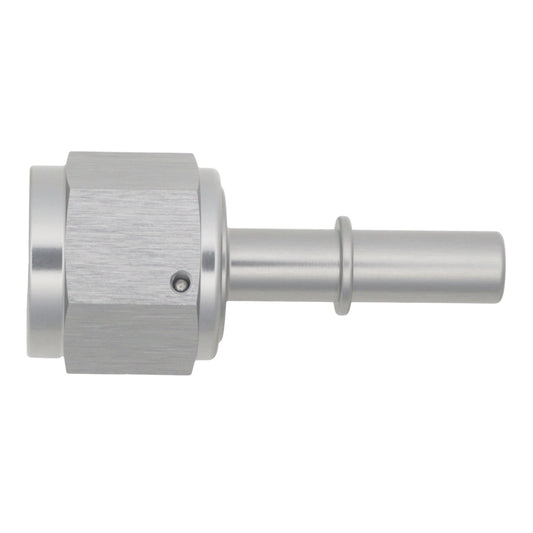 06-02-0135 DeatschWerks 10AN Female Flare Swivel to 3/8in Male EFI Quick Disconnect - Anodized DW Titanium