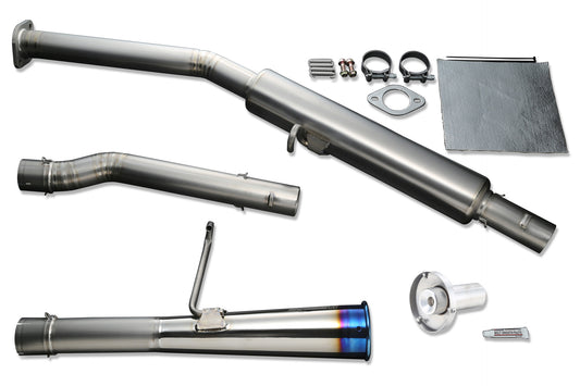 TB6090-TY01A Tomei Expreme TI Full Titanium Cat-back Exhaust System Type-r Muffler FOR AE86 TB6090-TY01A