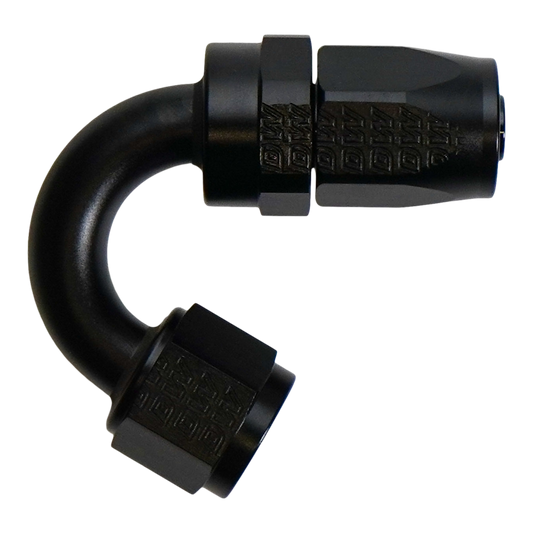 6-02-0831-B DeatschWerks 8AN Female Flare Swivel 150-degree Hose End CPE