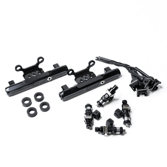 6-101-1500 DeatschWerks Top Feed Fuel Rail Kit with 1500cc Fuel Injectors STI 04-06 EJ257 Legacy GT 05-06 EJ255