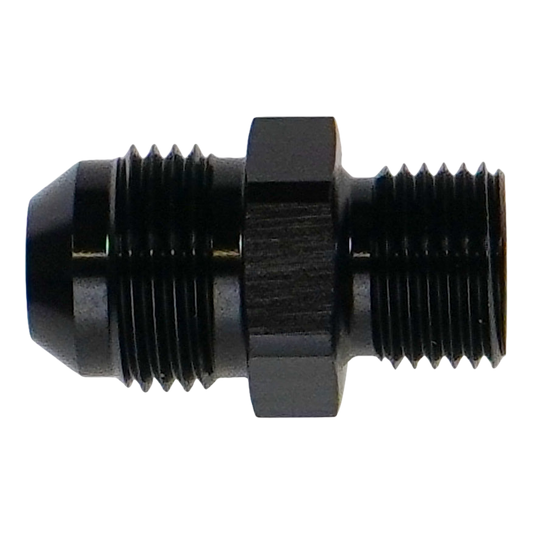 6-02-0644-B DeatschWerks 8AN Male Flare to M16x1.5 Male Inverted Flare Adapter