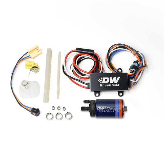 9-441-C102-0907 DeatschWerks 440lph In-Tank Brushless Fuel Pump with Controller for 11-14 Ford Mustang F-150