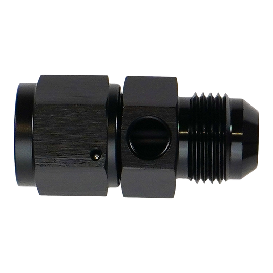 6-02-0775-B DeatschWerks 10AN Male Flare to Female Flare Swivel with 1/8th NPT