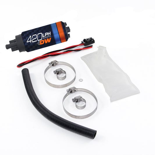9-421-1023 DeatschWerks DW420 420lph In-Tank Fuel Pump with Install Kit 93-98 Skyline GTR R33 RB25DET RB26DETT