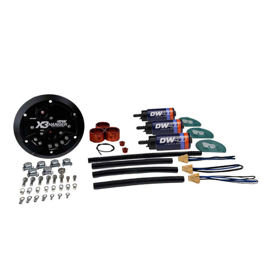 9-401-7031 DeatschWerks X3 Series Fuel Pump Hanger w/ DW400 Fuel Pumps for 1999-04 Ford F-150 Lightning