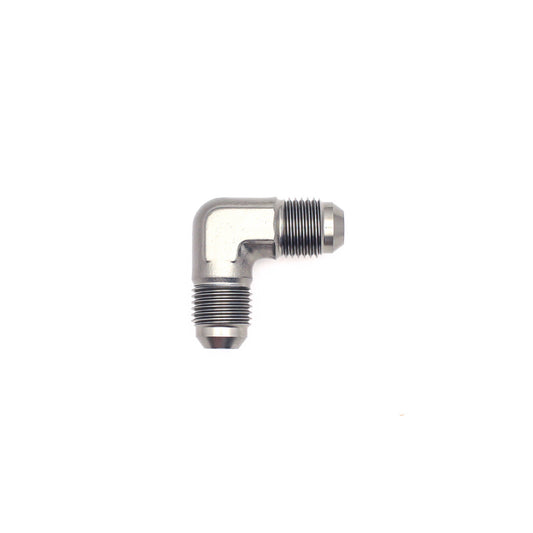 06-02-0207 DeatschWerks 6AN Male Flare To 6AN Male Flare 90-Degree Coupler Fitting