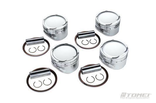 TA202A-MT02A Tomei Forged Pistons SET Mitsubishi EVO 10 X 4B11T 98MM Stroker 87MM +1.0MM -12.5 CC 9.6:1