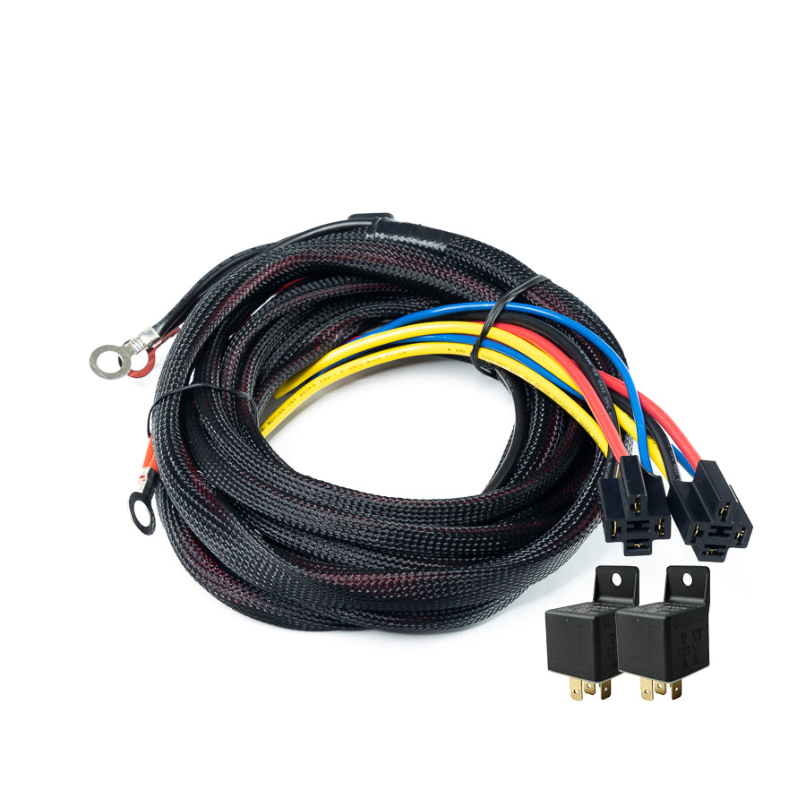 FPHWK-10-DP DeatschWerks Dual-pump Universal Kit to Hardwire Two Fuel Pumps to Battery 10awg Wires 30 AMP Fuses