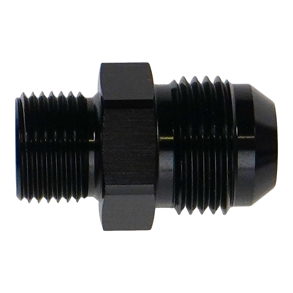 6-02-0626-B DeatschWerks 10AN Male Flare to M18x1.5 Metric Male Adapter