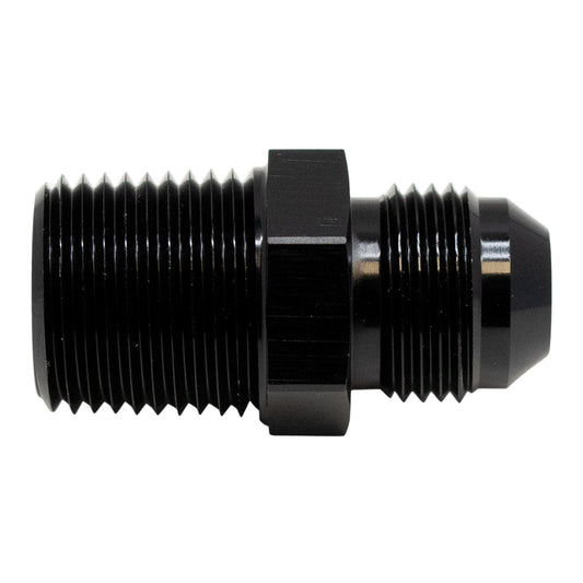 6-02-0906-B DeatschWerks 8AN Male Flare to 1/2in Male NPT Adapter - Anodized Matte Black