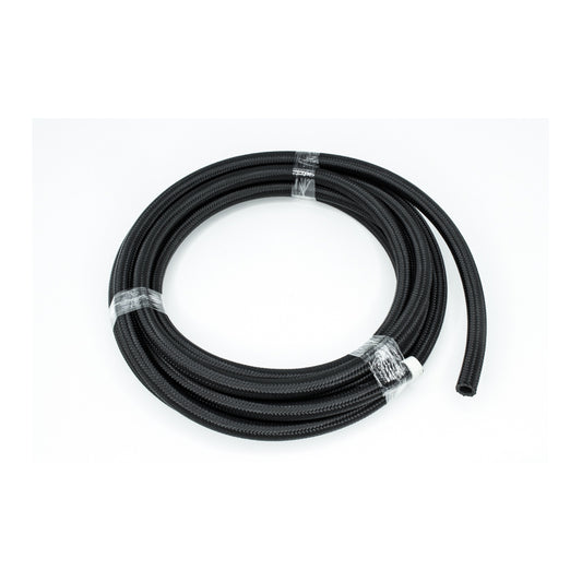 6-02-0816-20 DeatschWerks 8AN Black Nylon Braided CPE Hose 20 Feet