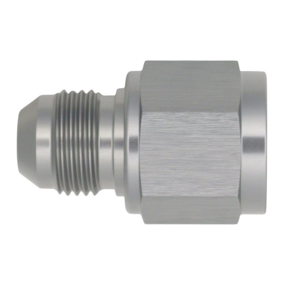 06-02-0218 DeatschWerks 10AN Female Flare to 8AN Male Flare Reducer - Anodized DW Titanium